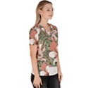 Hawaii T- Shirt Hawaii Hello Modern T- Shirt Women s V-Neck Scrub Top View3