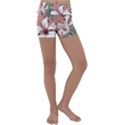 Hawaii T- Shirt Hawaii Hello Modern T- Shirt Kids  Lightweight Velour Yoga Shorts View1