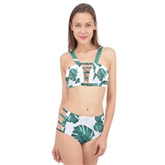 Hawaii T- Shirt Hawaii High Flower Modern T- Shirt Cage Up Bikini Set