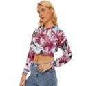 Hawaii T- Shirt Hawaii Indian Flower Modern T- Shirt Lightweight Long Sleeve Sweatshirt View2
