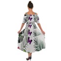 Hawaii T- Shirt Hawaii Lent Flowers Pattern T- Shirt Shoulder Straps Boho Maxi Dress  View2