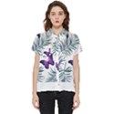 Hawaii T- Shirt Hawaii Peacock Pattern T- Shirt Short Sleeve Pocket Shirt View1