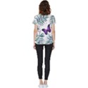 Hawaii T- Shirt Hawaii Peacock Pattern T- Shirt Short Sleeve Pocket Shirt View2