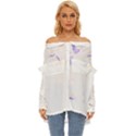 Hawaii T- Shirt Hawaii Summer Creative T- Shirt Off Shoulder Chiffon Pocket Shirt View1