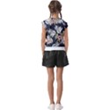 Hawaii T- Shirt Hawaii Trumpet Modern T- Shirt Kids  Raglan Cap Sleeve Tee View2