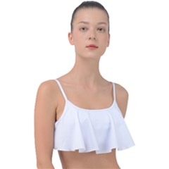 Henna Alphabet T- Shirt Henna Alphabet K Frill Bikini Top