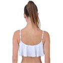 Henna Alphabet T- Shirt Henna Alphabet K Frill Bikini Top View2
