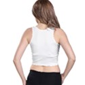Henna Alphabet T- Shirt Henna Alphabet O Racer Back Crop Top View2