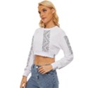 Henna Alphabet T- Shirt Henna Alphabet T Lightweight Long Sleeve Sweatshirt View2