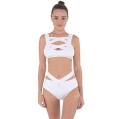 Henna Alphabet T- Shirt Henna Alphabet U Bandaged Up Bikini Set 