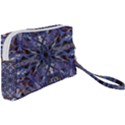 Denim Blend Repeats I Wristlet Pouch Bag (Small) View2