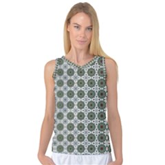 Pattern Background Abstract Women s Basketball Tank Top