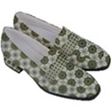 Pattern Background Abstract Women s Chunky Heel Loafers View3