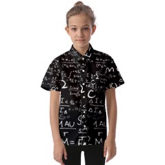 E=mc2 Text Science Albert Einstein Formula Mathematics Physics Kids  Short Sleeve Shirt by Jancukart