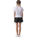 Mandala Art T- Shirt M A N D A L A M A G I C C I R C L E 035 T- Shirt Kids  Cut Out Flutter Sleeves View2