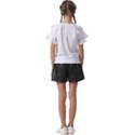 Mandala Art T- Shirt Mandala Magic Circle Ideas 021 T- Shirt Kids  Cut Out Flutter Sleeves View2