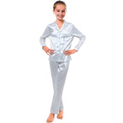 Mandala Art T- Shirtmandala Magic Circle Ideas 023 T- Shirt Kid s Satin Long Sleeve Pajamas Set