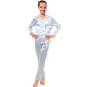 Mandala Art T- Shirtmandala Magic Circle Ideas 023 T- Shirt Kid s Satin Long Sleeve Pajamas Set View1