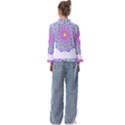 Mandala T- Shirt Mandala Art T- Shirt Kids  Frill Detail Tee View2