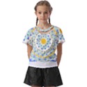 Mandala T- Shirt Ornate Mandala T- Shirt Kids  Front Cut Tee View1