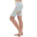 Mircobes T- Shirt Microbial Pattern T- Shirt Kids  Lightweight Velour Cropped Yoga Leggings View2