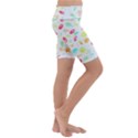 Mircobes T- Shirt Microbial Pattern T- Shirt Kids  Lightweight Velour Cropped Yoga Leggings View3