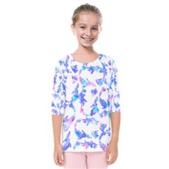 Pattern T- Shirtpattern T- Shirt Kids  Quarter Sleeve Raglan Tee