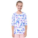 Pattern T- Shirtpattern T- Shirt Kids  Quarter Sleeve Raglan Tee View1