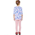 Pattern T- Shirtpattern T- Shirt Kids  Quarter Sleeve Raglan Tee View2