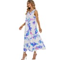 Pattern T- Shirtpattern T- Shirt V-Neck Sleeveless Loose Fit Overalls View2