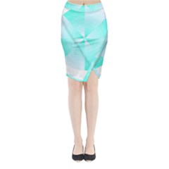 Pop Art T- Shirt Cool Color Wheel T- Shirt Midi Wrap Pencil Skirt