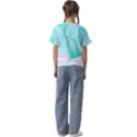 Pop Art T- Shirt Cool Color Wheel T- Shirt Kids  Cuff Sleeve Scrunch Bottom Tee View2