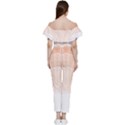 Shells T- Shirtshell T- Shirt (1) Off Shoulder Ruffle Top Jumpsuit View4