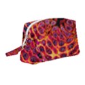 Fractal Black Texture Wallpaper Wristlet Pouch Bag (Medium) View1