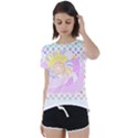 Snail Lover T- Shirtsnail T- Shirt Short Sleeve Open Back Tee View1