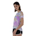 Snail Lover T- Shirtsnail T- Shirt Short Sleeve Open Back Tee View2