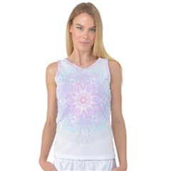 Symmetry T- Shirt Pastel Eye See You T- Shirt Women s Basketball Tank Top