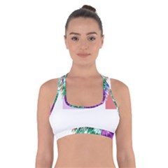 Tiger Face T- Shirttiger T- Shirt (2) Cross Back Sports Bra