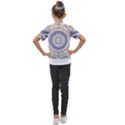 Tiles T- Shirttile Pattern, Moroccan Zellige Tilework T- Shirt Kids  Mesh Piece Tee View2