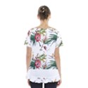 Tropical T- Shirt Tropical Charming Hissing T- Shirt Skirt Hem Sports Top View2