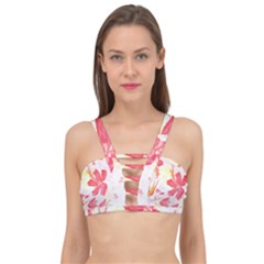 Tropical T- Shirt Tropical Creative Hawaiian T- Shirt Cage Up Bikini Top