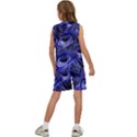 Purple Peacock Feather Kids  Basketball Mesh Set View4
