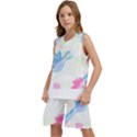 Tropical T- Shirt Tropical Fashion Deforest T- Shirt Kids  Basketball Mesh Set View2