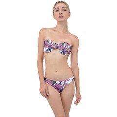 Tropical T- Shirt Tropical Gorgeous Palmatifloro T- Shirt Classic Bandeau Bikini Set