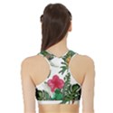 Tropical T- Shirt Tropical Graceful Anomaliflor T- Shirt Sports Bra with Border View2