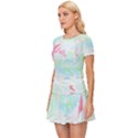 Tropical T- Shirt Tropical Graceful Forestry T- Shirt Women s Sports Wear Set View2