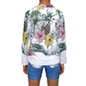 Tropical T- Shirt Tropical Magnificent Flower T- Shirt Kids  Long Sleeve Swimwear View2