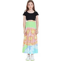 Turtle Lover T- Shirtturtle T- Shirt Kids  Flared Maxi Skirt