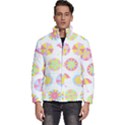 Umbrella T- Shirt Summer Vacation  Umbrella Pattern (funny) T- Shirt Men s Puffer Bubble Jacket Coat View1