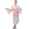Very Peri T- Shirt V E R Y P E R I C R I S S C R O S S T- Shirt Maxi Velour Kimono View1